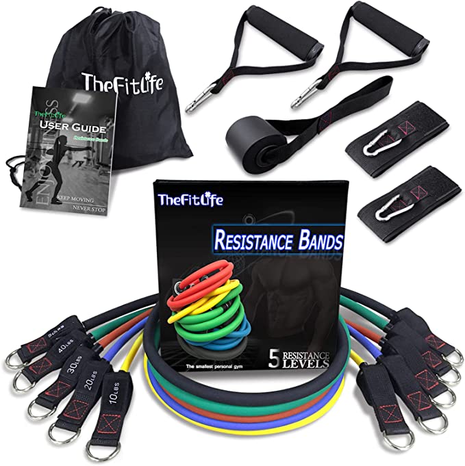 TheFitLife Exercise and Resistance Bands Set