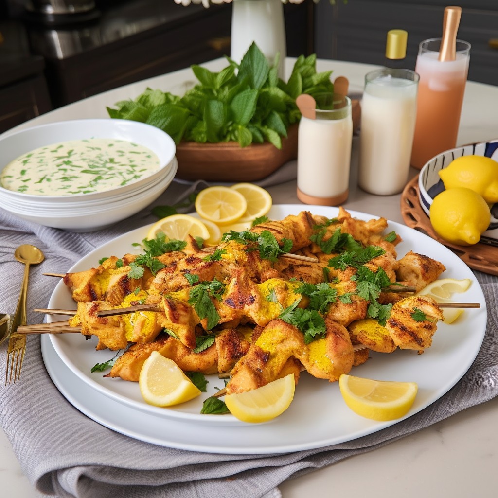 Eat To Reduce Inflammation, Turmeric Chicken Skewers 